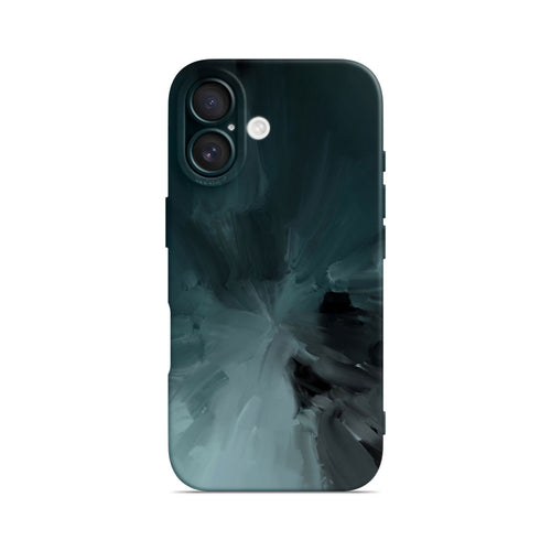 Black Gray - iPhone Silicone Case