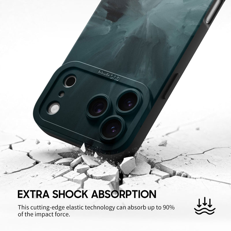 Black Gray - iPhone Silicone Case