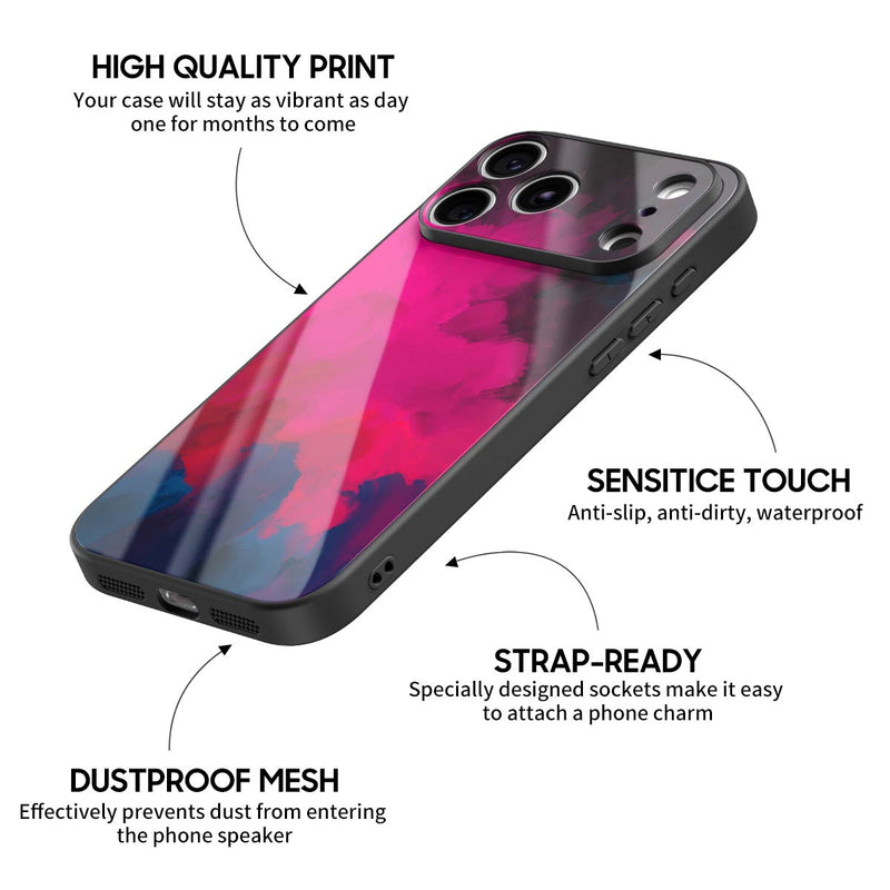 Phantom Space - iPhone Glass Case