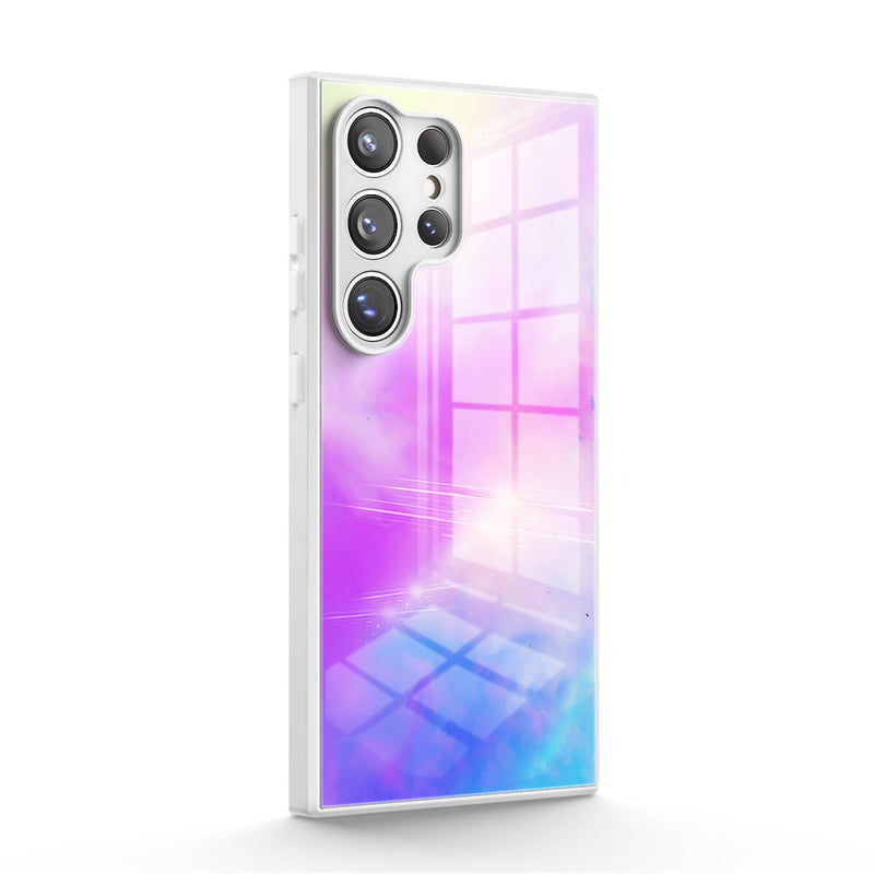 Pink Purple Fantasy - Samsung Glass Case Caselm