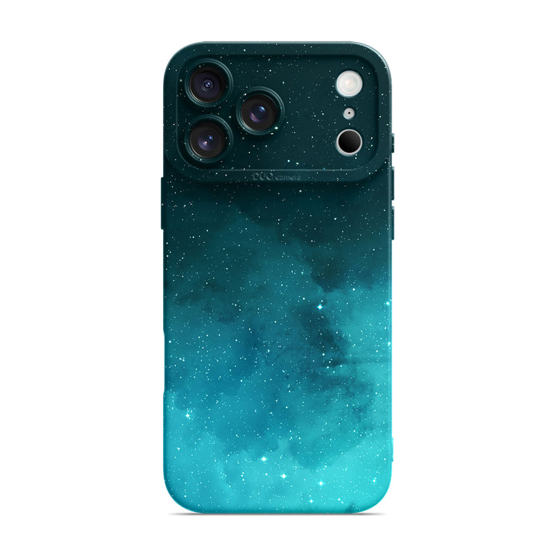 Fluorescent Star Blue - iPhone Silicone Case