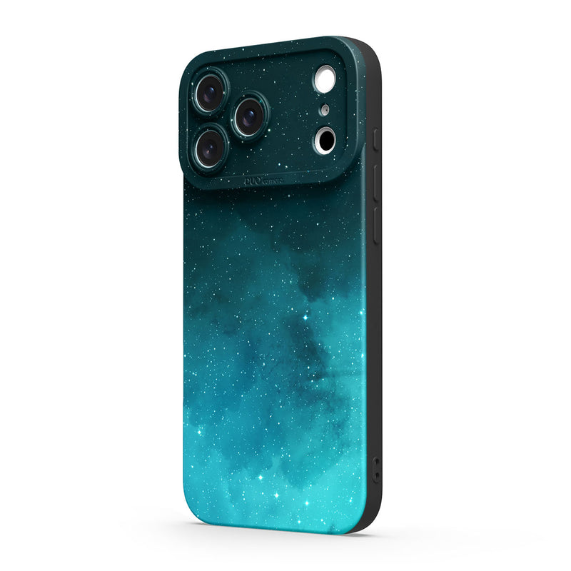Fluorescent Star Blue - iPhone Silicone Case