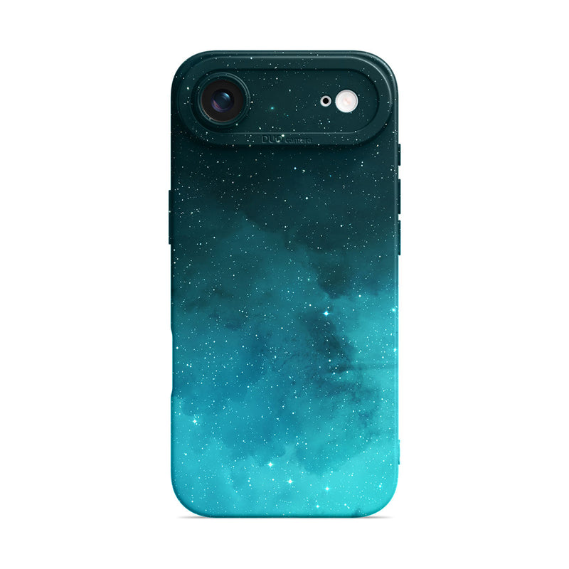 Fluorescent Star Blue - iPhone Silicone Case