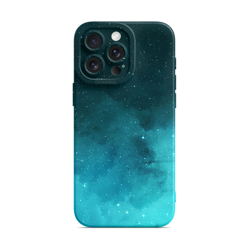 Fluorescent Star Blue - iPhone Silicone Case