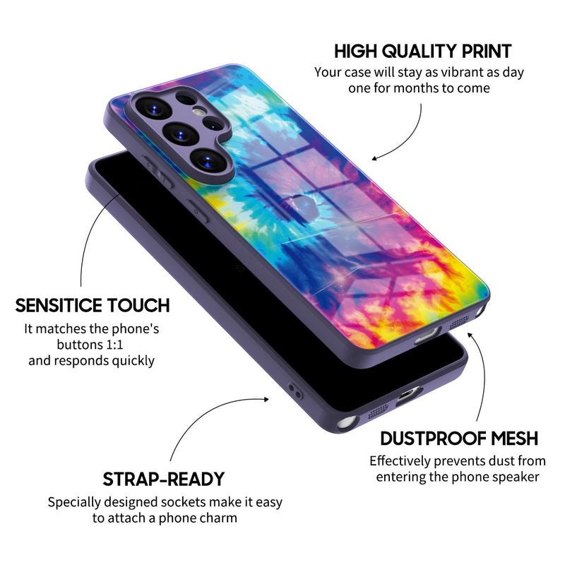 Illusionary Halo - Samsung Glass Case