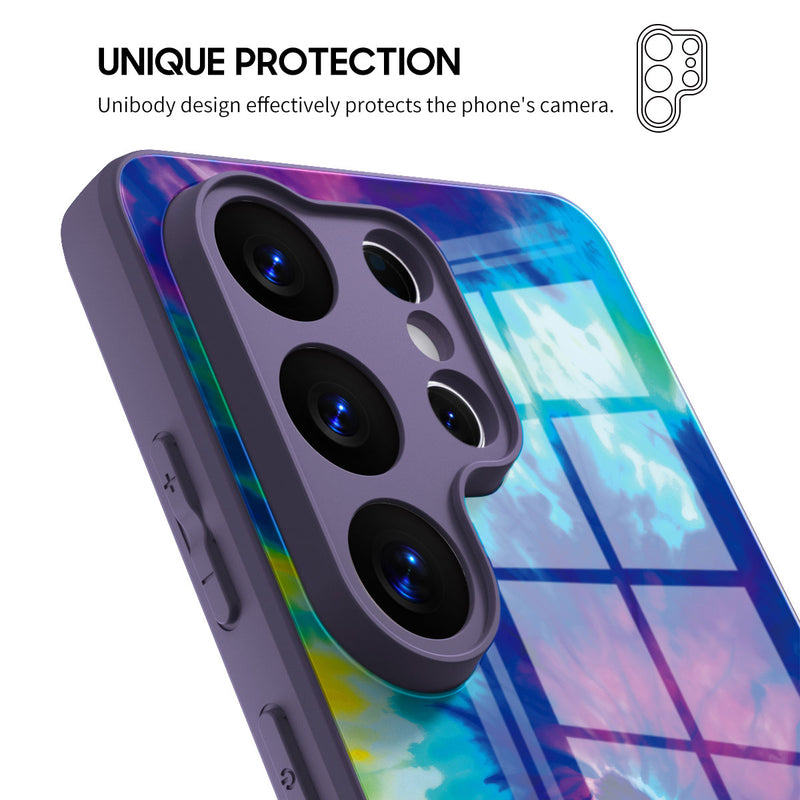 Illusionary Halo - Samsung Glass Case