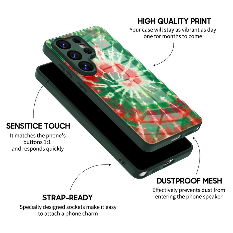 Jade Blaze - Samsung Glass Case