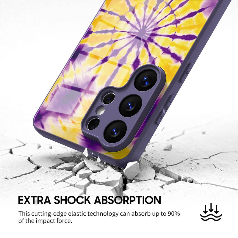 Amber Glow - Samsung Glass Case