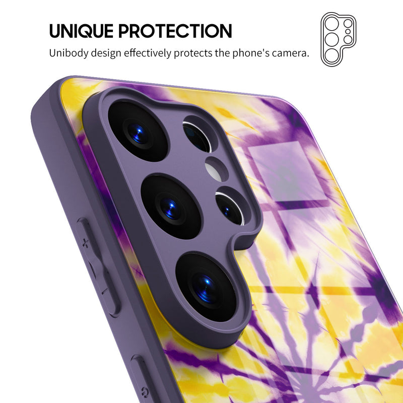 Amber Glow - Samsung Glass Case