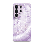Lilac Ripples - Samsung Glass Case