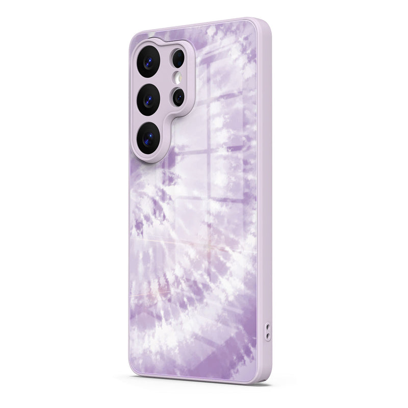 Lilac Ripples - Samsung Glass Case