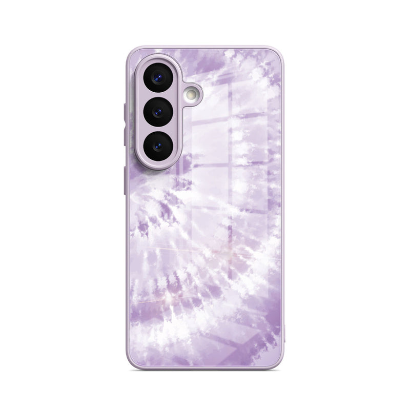 Lilac Ripples - Samsung Glass Case