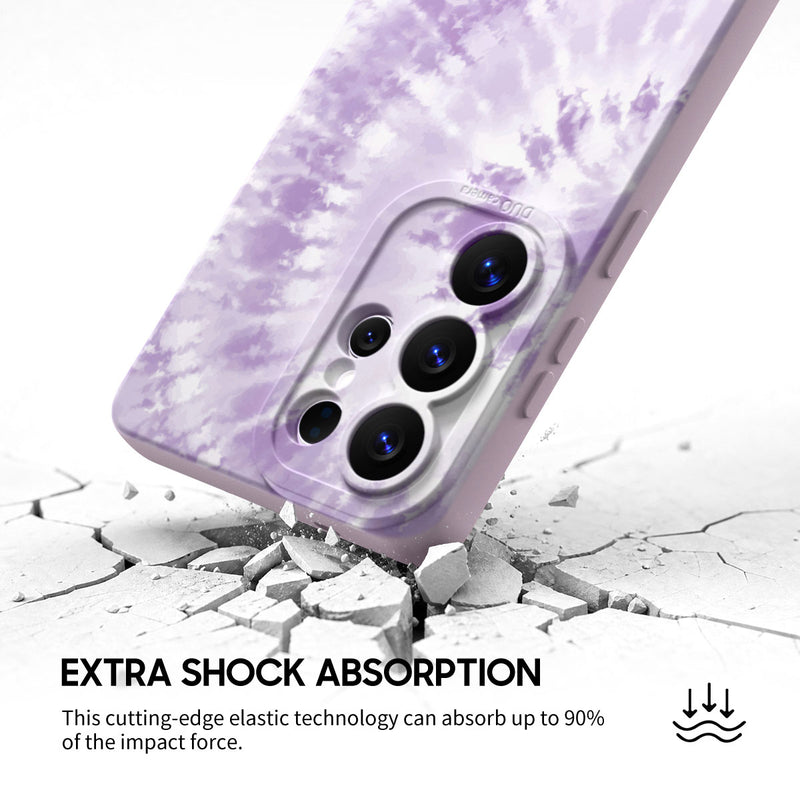 Lilac Ripples - Samsung Silicone Case