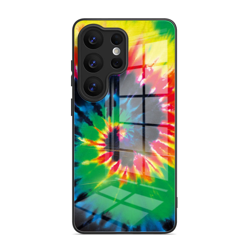 Vibrant Flow - Samsung Glass Case