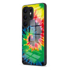 Vibrant Flow - Samsung Glass Case