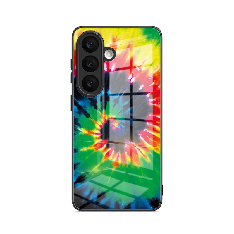 Vibrant Flow - Samsung Glass Case