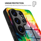 Vibrant Flow - Samsung Glass Case