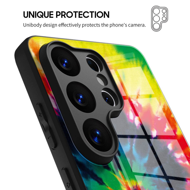 Vibrant Flow - Samsung Glass Case