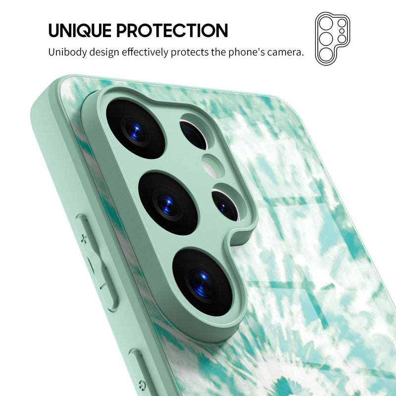 Pale Aqua - Samsung Glass Case