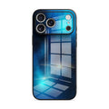 Blue King Star - iPhone Glass Case