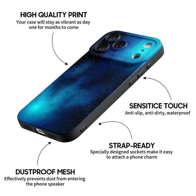 Blue King Star - iPhone Silicone Case