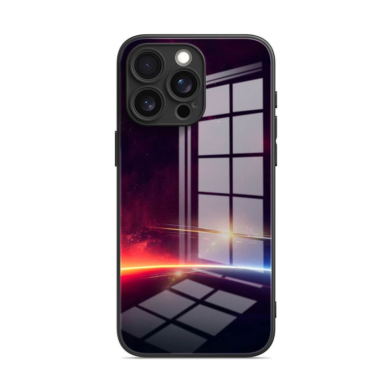 Interstellar Line - iPhone Glass Case