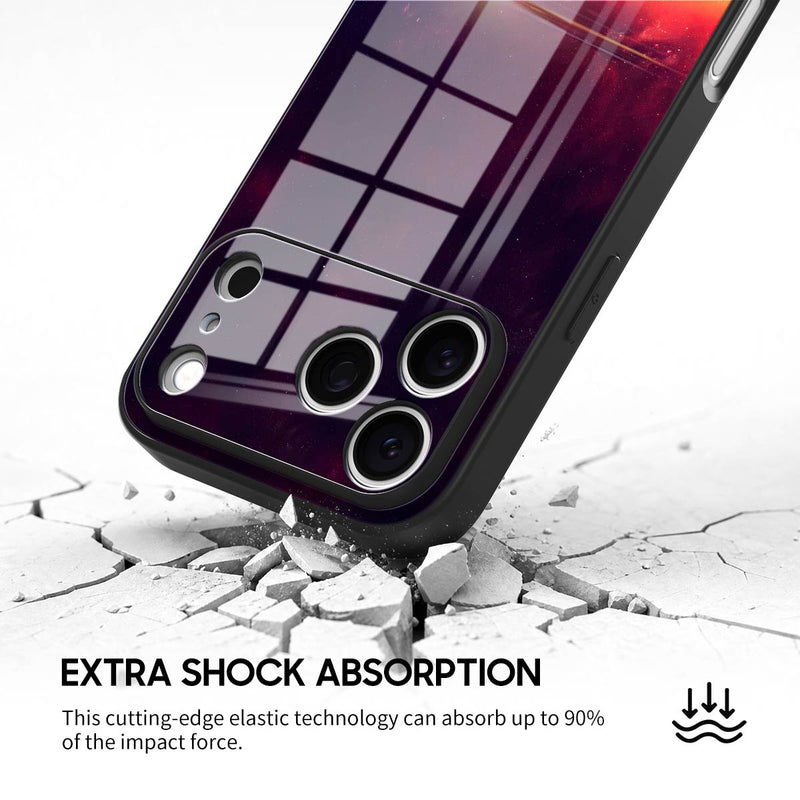 Interstellar Line - iPhone Glass Case