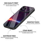 Interstellar Line - iPhone Glass Case