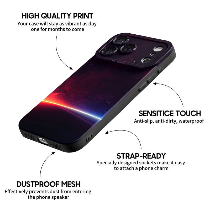 Interstellar Line - iPhone Silicone Case