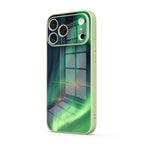 Aurora Green - iPhone Glass Case