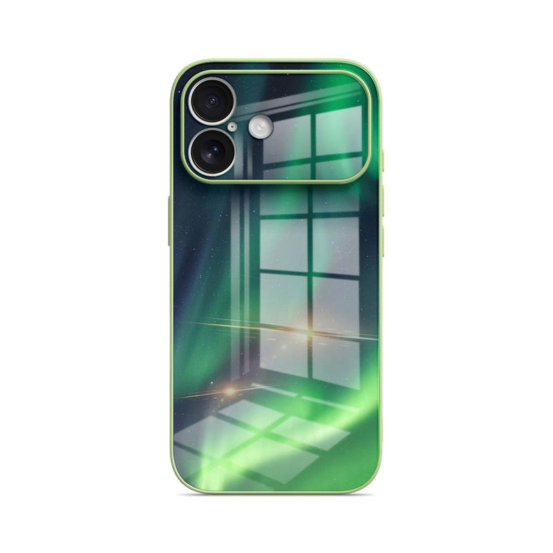 Aurora Green - iPhone Glass Case
