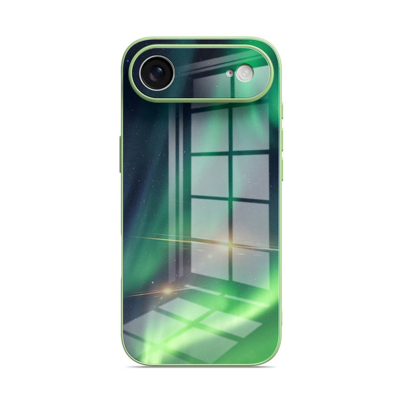 Aurora Green - iPhone Glass Case