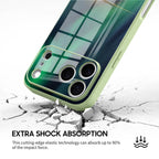 Aurora Green - iPhone Glass Case
