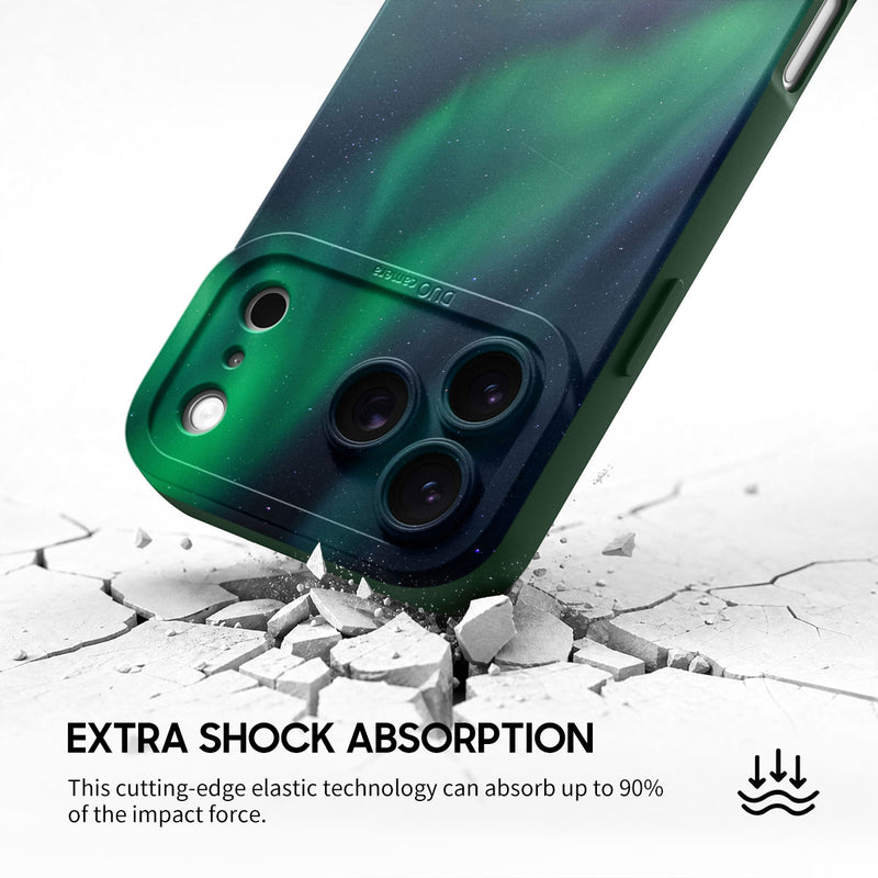 Aurora Green - iPhone Silicone Case