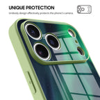 Aurora Green - iPhone Glass Case