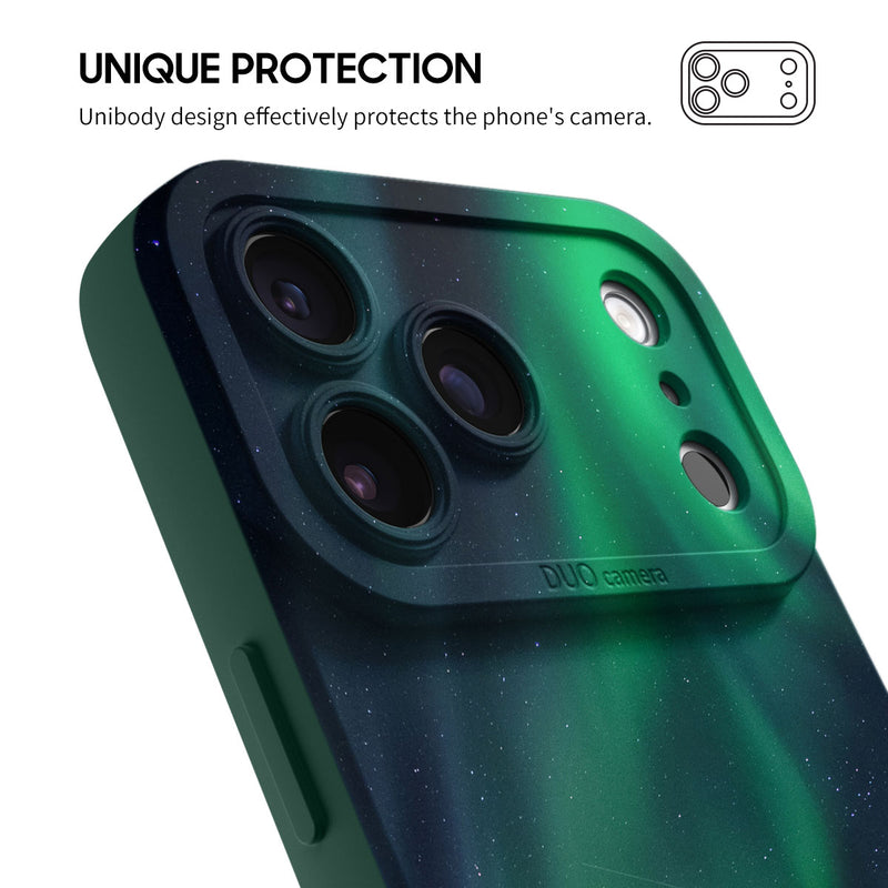 Aurora Green - iPhone Silicone Case