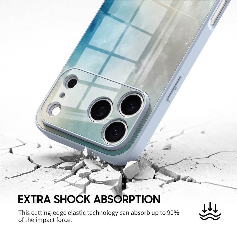 Ice Crystal Star - iPhone Glass Case