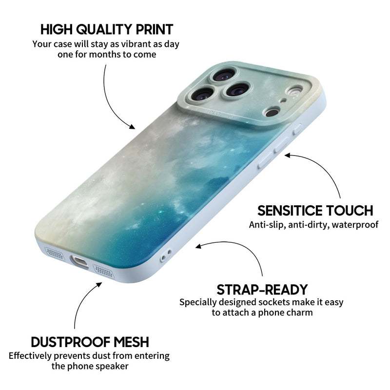 Ice Crystal Star - iPhone Silicone Case