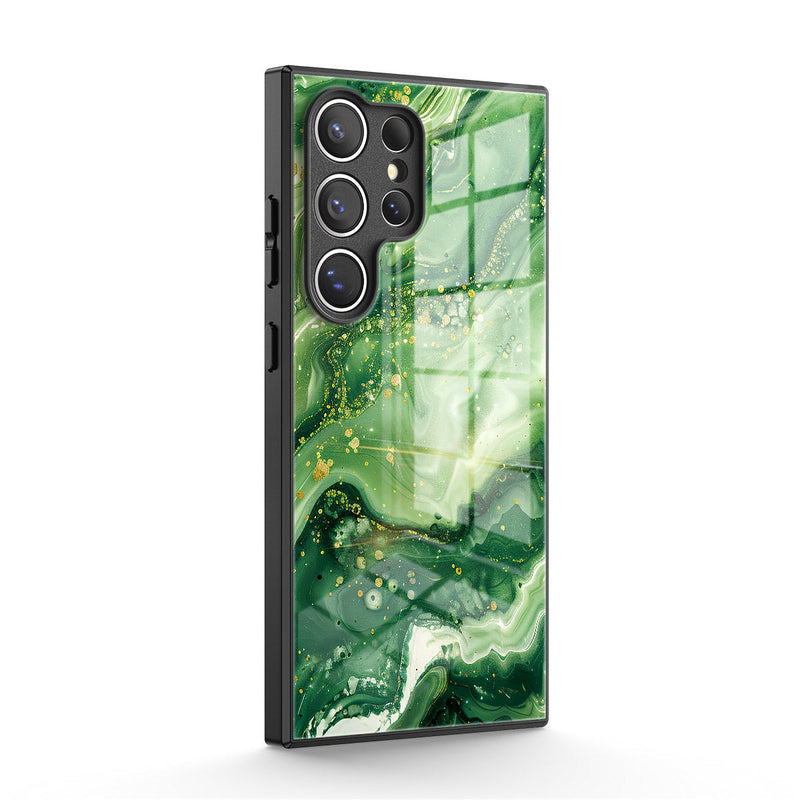 Emerald Green - Samsung Glass Case Caselm