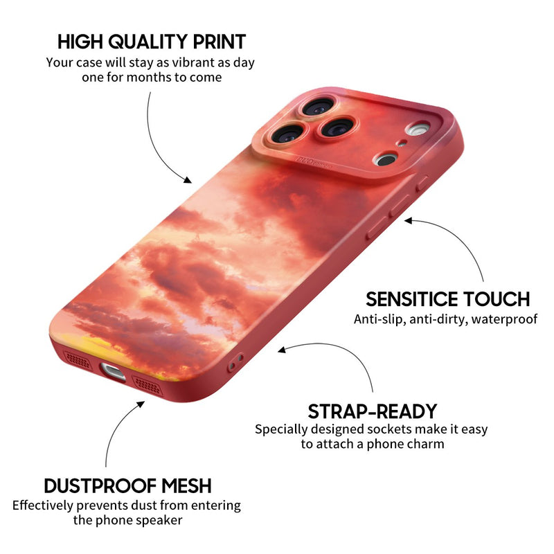 Setting Sun - iPhone Silicone Case
