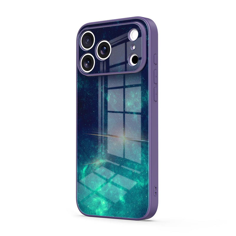 Night Light Star River - iPhone Glass Case