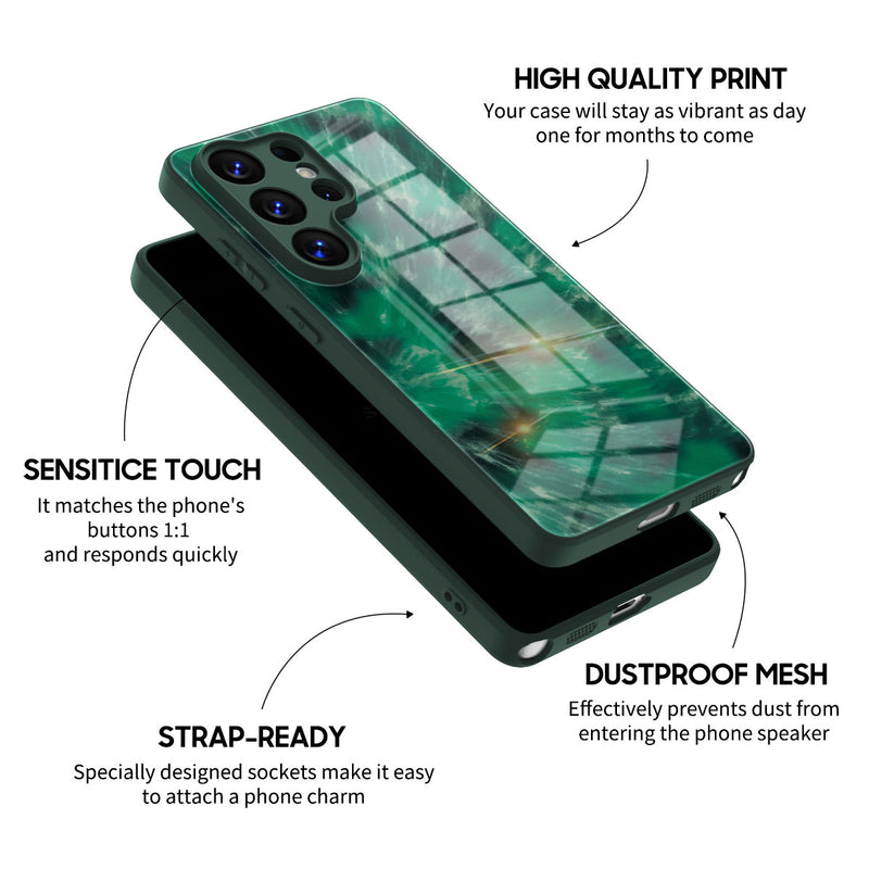 Silent Forest - Samsung Glass Case