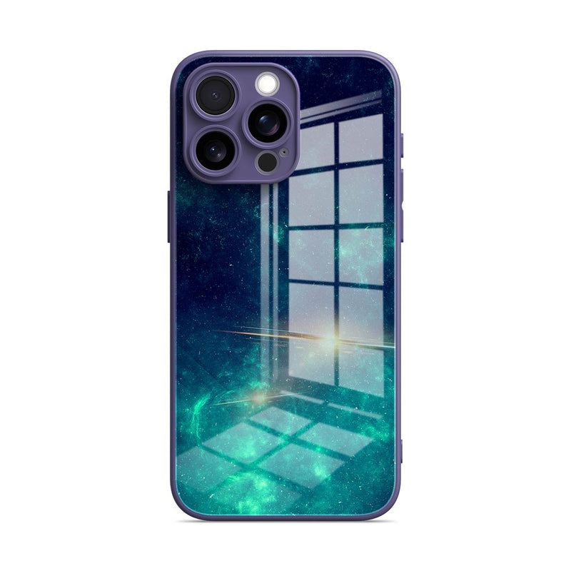 Night Light Star River - iPhone Glass Case