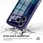 Night Light Star River - iPhone Glass Case