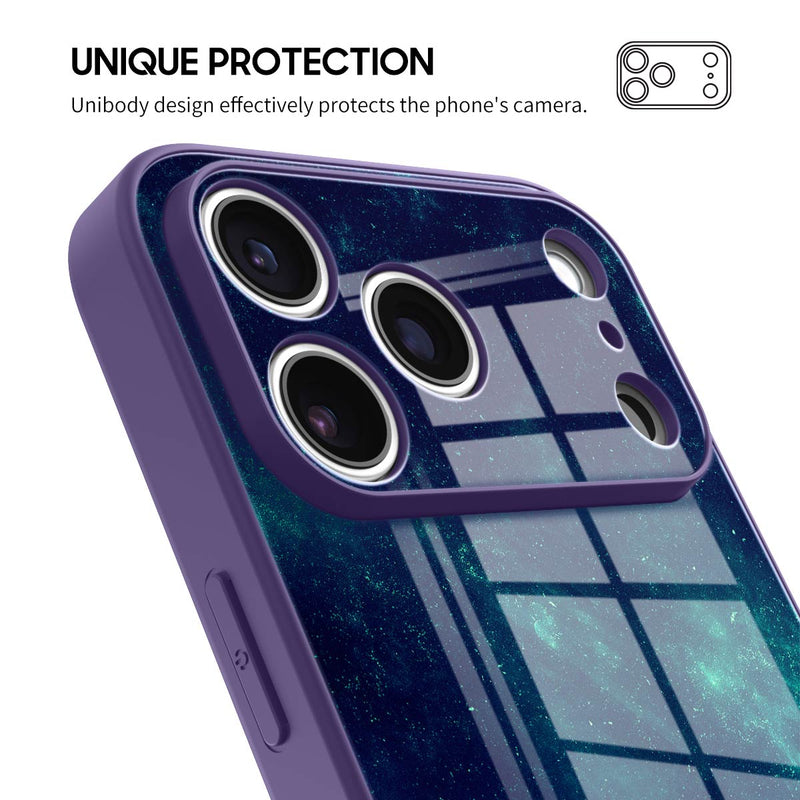 Night Light Star River - iPhone Glass Case