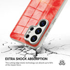 Scarlet Glow - Samsung Glass Case