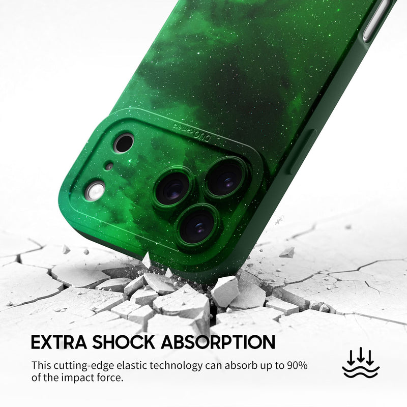 Night Star Green - iPhone Silicone Case
