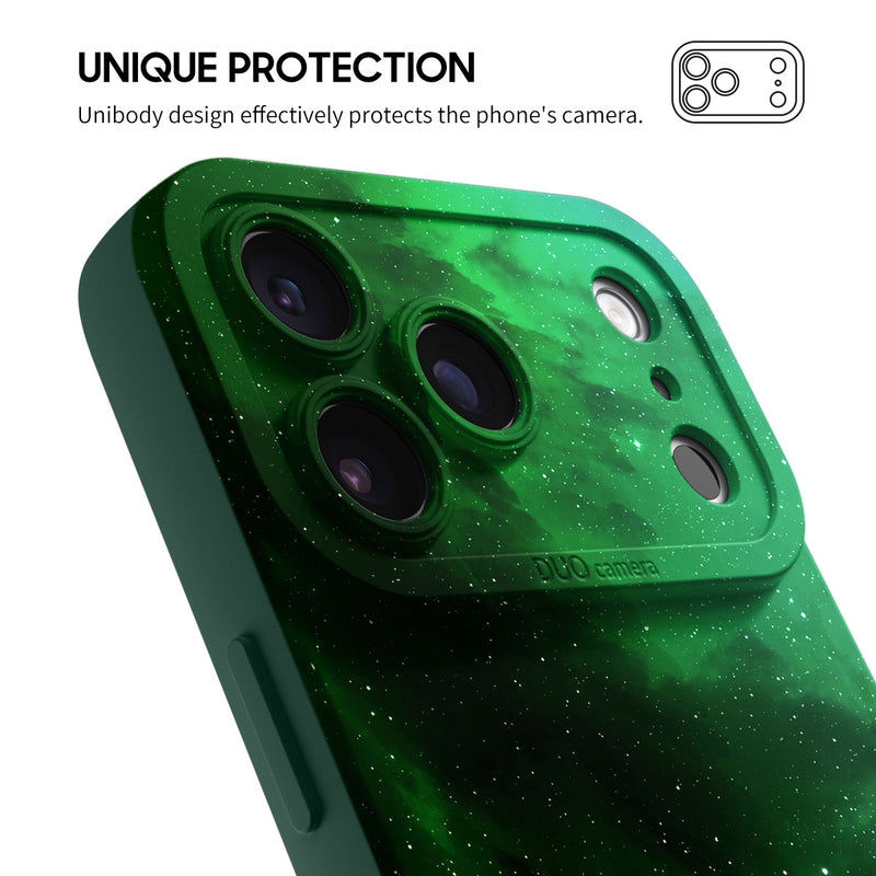 Night Star Green - iPhone Silicone Case