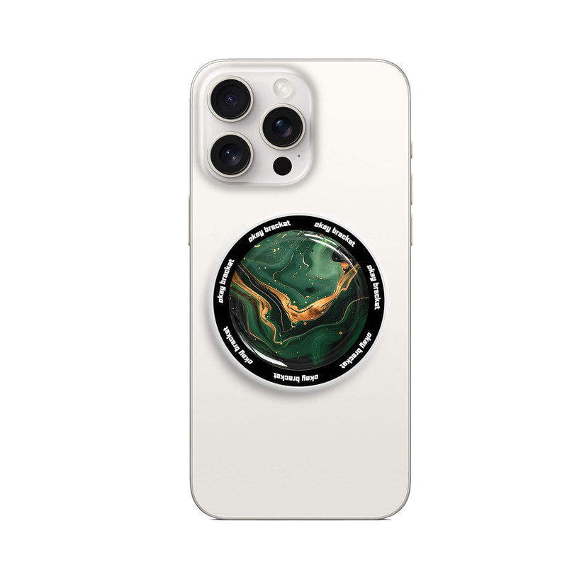 Gilded Green - MagSafe AirBag Grip