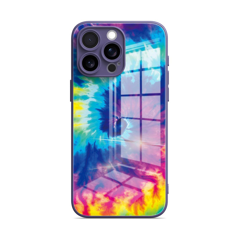 Illusionary Halo - iPhone Glass Case